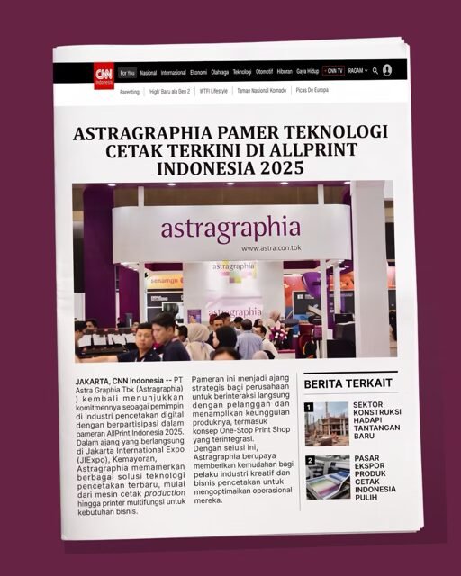 astragraphia-media-coverage-on-cnn-indonesia CNN Indonesia coverage of Astragraphia at AllPrint Indonesia 2025.