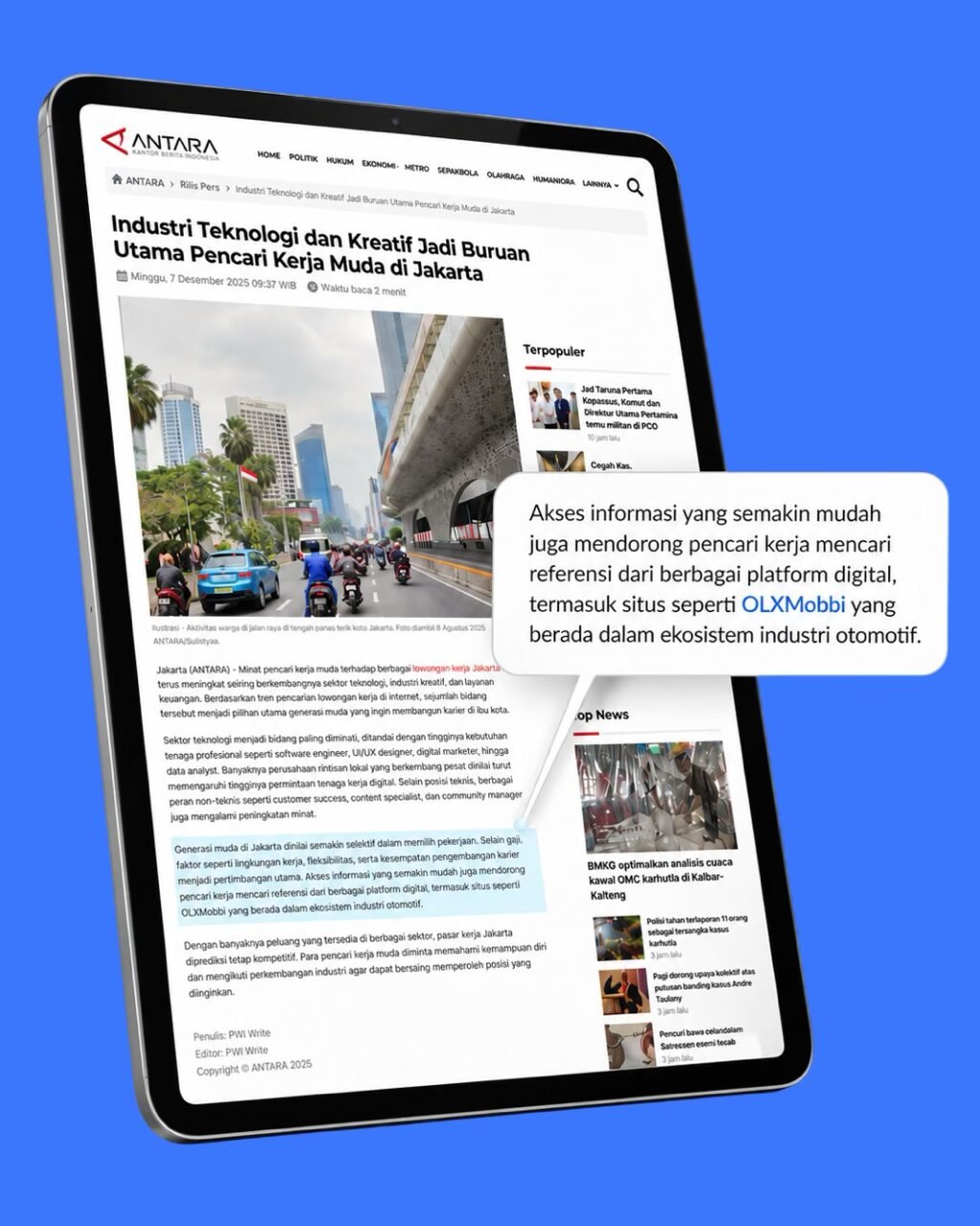 backlink-media-vocasoft-antaranews published backlink and article in media - Antaranews
