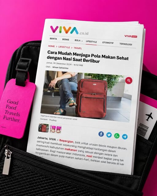 media-coverage-for-digitravel-on-vivanews DigiTravel media coverage on VIVA about maintaining a healthy diet while traveling